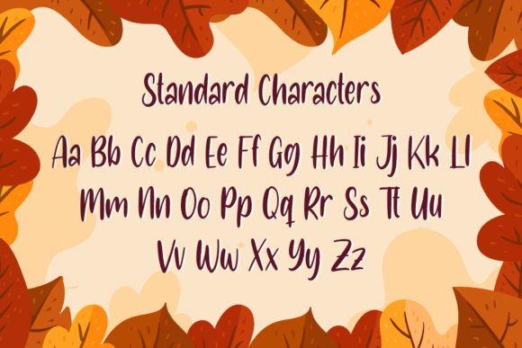Blessed Fall Font - Preview 1
