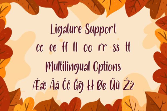Blessed Fall Font - Preview 2