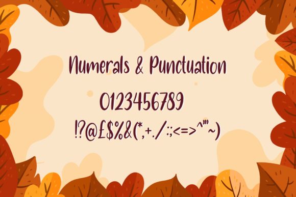 Blessed Fall Font - Preview 3