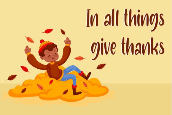 Blessed Fall Font - Preview 4