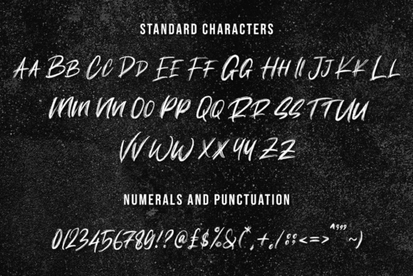 Burnout Font - Preview 1