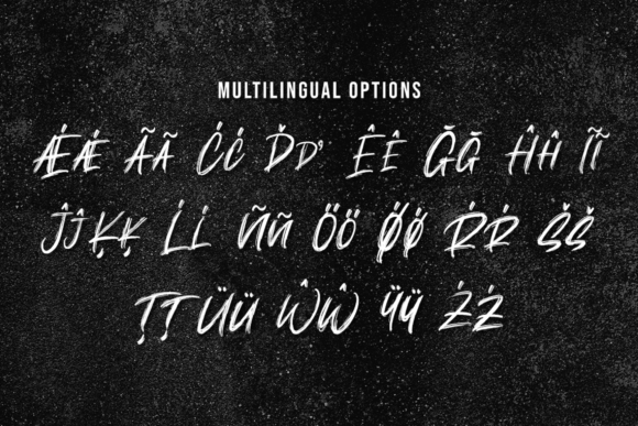 Burnout Font - Preview 2