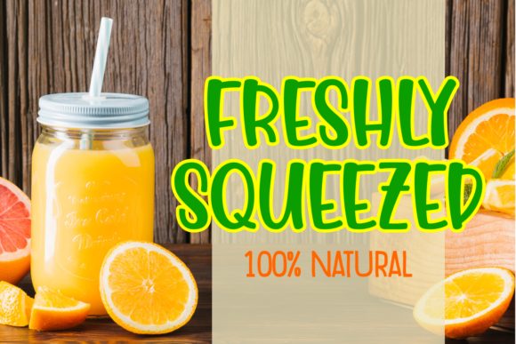 Cream Lemonade Font - Preview 3
