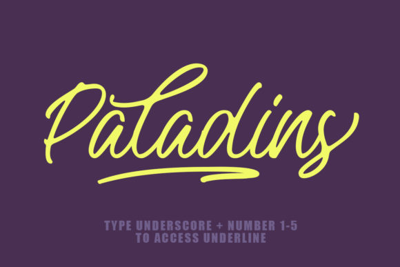 Gamata Font - Preview 1
