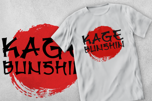 Hirokawa Font PNG with transparent background - Preview 3