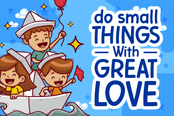 Let the Children Play Font PNG with transparent background - Preview 2