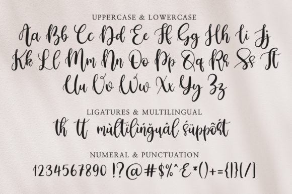 Love Balqist Font font preview - 5