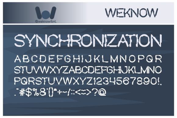 Mick Jagged Font PNG with transparent background - Preview 4