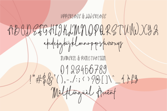 Sigennate Font PNG with transparent background - Preview 4