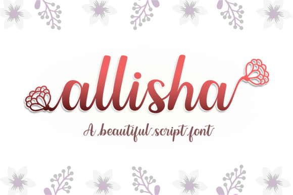 Allisha Font - Preview 2