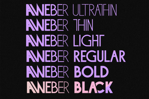 Aweber Font - Preview 6