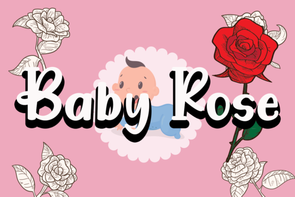 Baby Rose Font - Preview 1