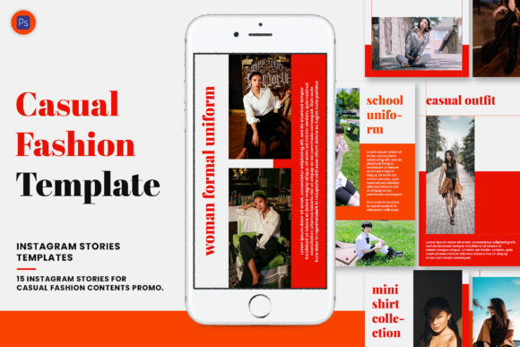 Casual Fashion Instagram Stories Vol1 Graphics