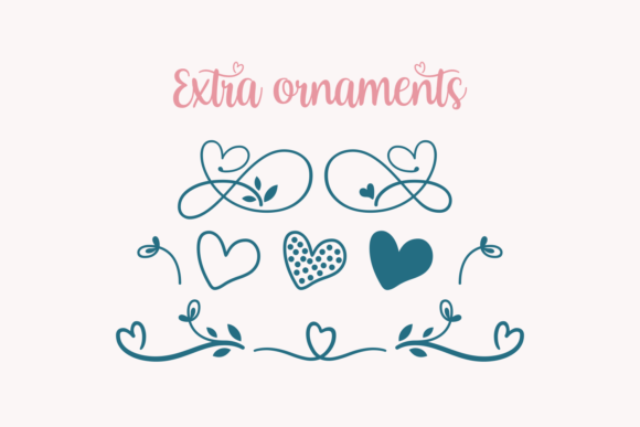Creative Mothers Font PNG with transparent background - Preview 3