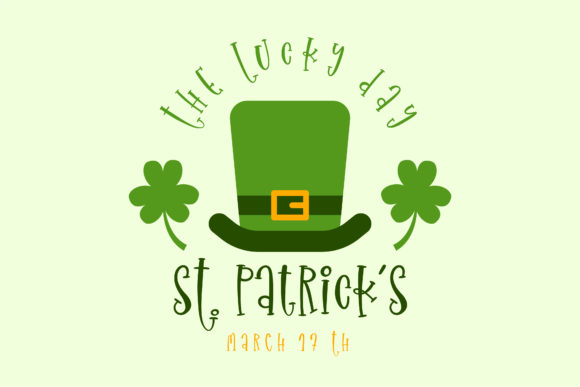 Happy St.Patrick’s Day Font - Preview 5