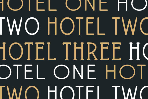 Hotel Font - Preview 6