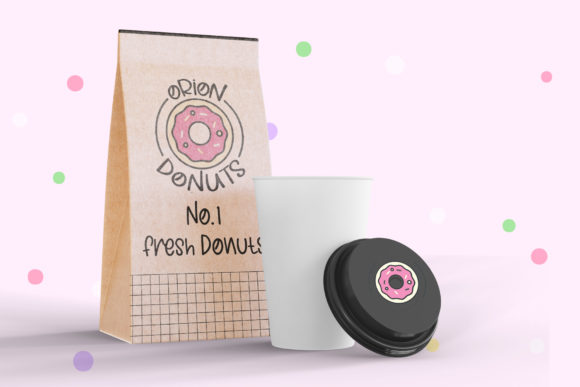 Jelly Corner Font PNG with transparent background - Preview 2