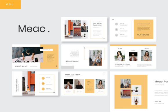 Meac Portfolio Google Slide Presentation Graphic by The1stWinner ...