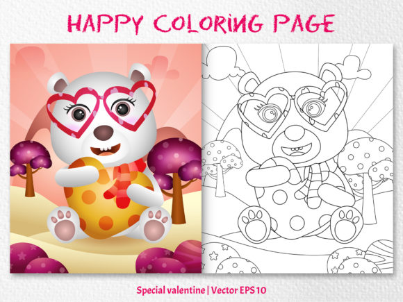 A Cute Unicorn - Coloring Pages Graphic by wijayariko · Creative Fabrica