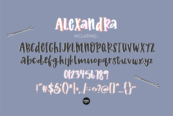 Alexandra Font - Preview 1