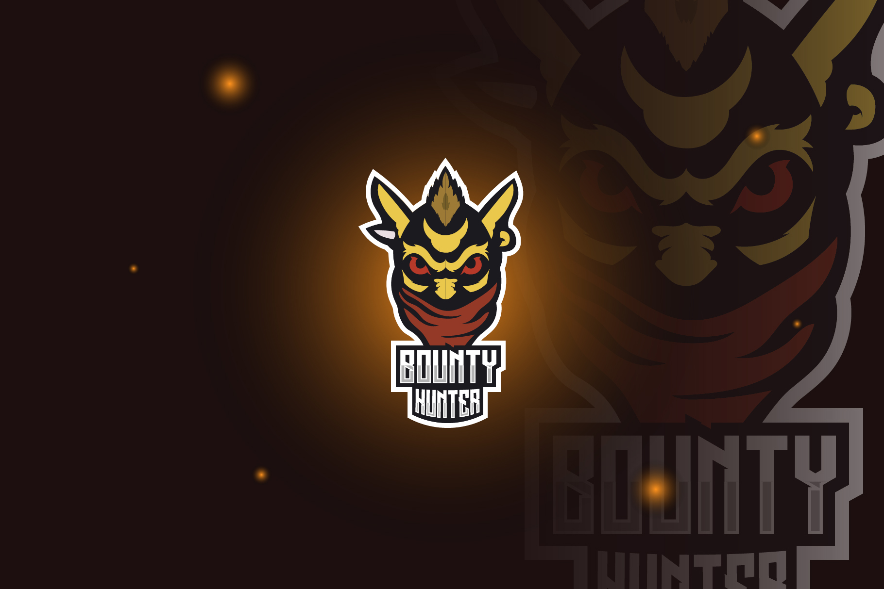 Bounty Hunter Logo E-Sport Gaming Graphic by The1stWinner