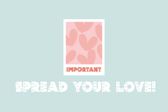 Dear Love Font - Preview 2