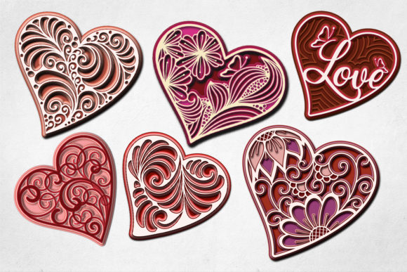 Fancy Hearts Font - Preview 2
