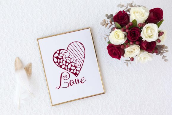 Fancy Hearts Font - Preview 3