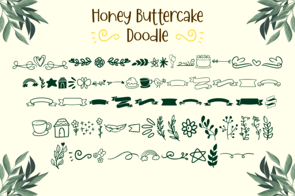 Honey Buttercake Font - Preview 2