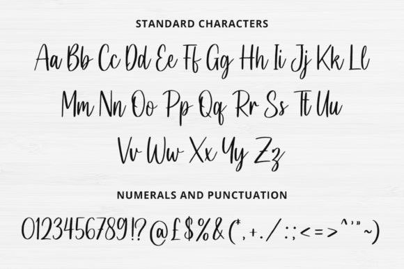 Letterose Font PNG with transparent background - Preview 1
