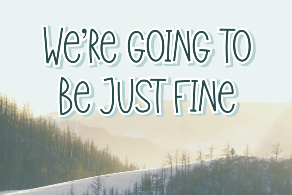 Little Fairy Font PNG with transparent background - Preview 1