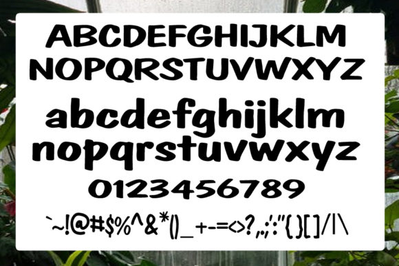 Rainy Valentine Font PNG with transparent background - Preview 3