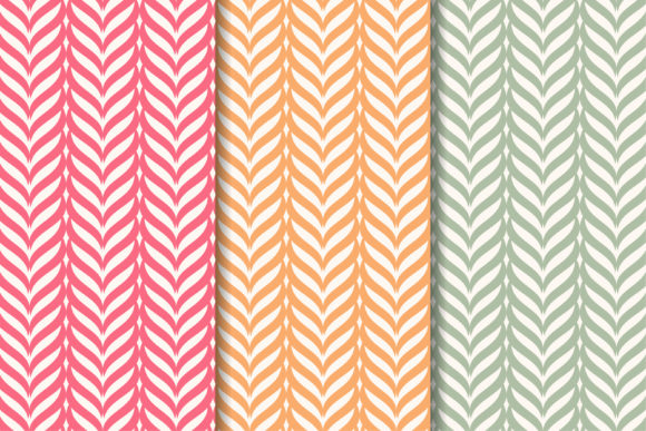Flat Wave Pastel Pattern Afbeelding Papieren Patronen Door noory.shopper