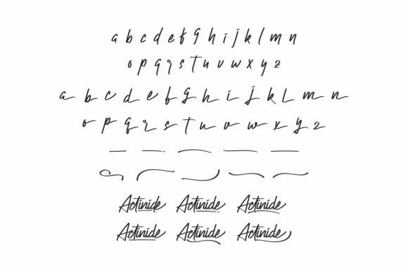 Actinide Font - Preview 6