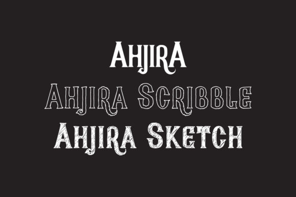 Ahjira Font - Preview 2