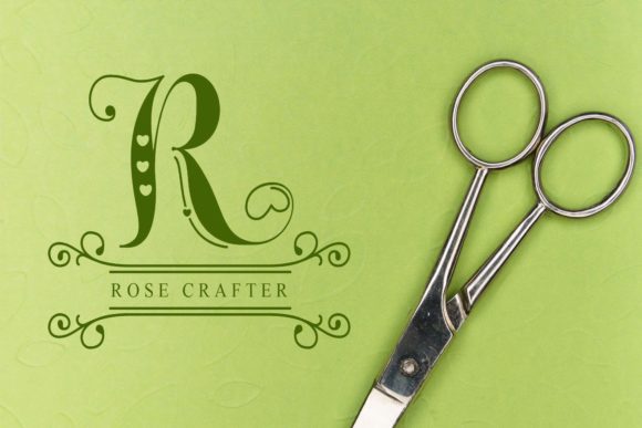 Babylove Monogram Font - Preview 3