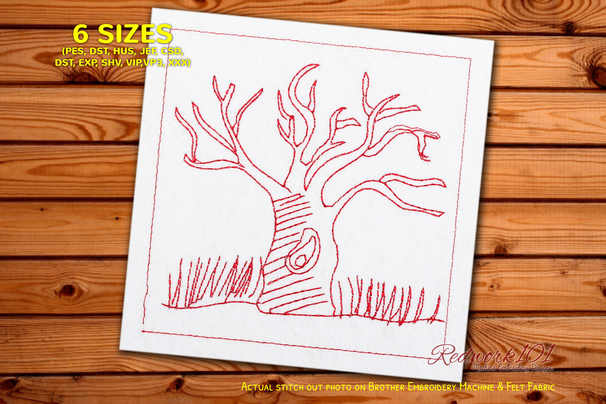 Bare Tree Standing Design · Creative Fabrica