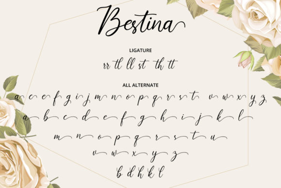 Bestina Font - Preview 6