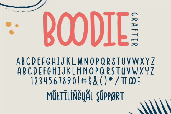 Boodie Crafter Font - Preview 3