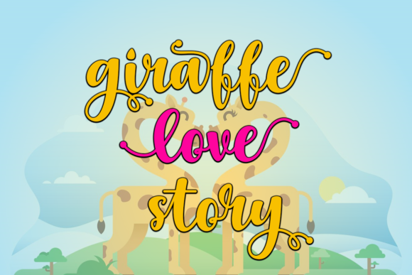 Bright Rainbow Font - Preview 2