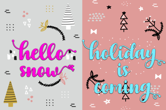 Bright Rainbow Font - Preview 5