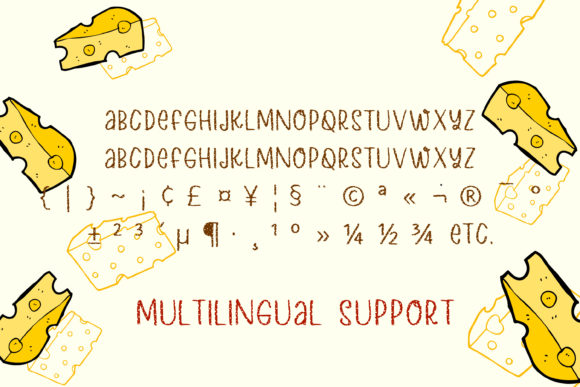 Cheese Greater Font - Preview 1