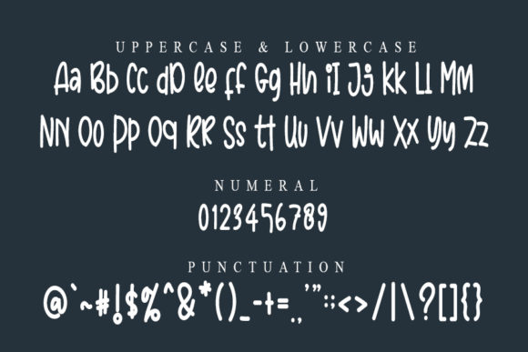 Corn Kernels Font - Preview 3