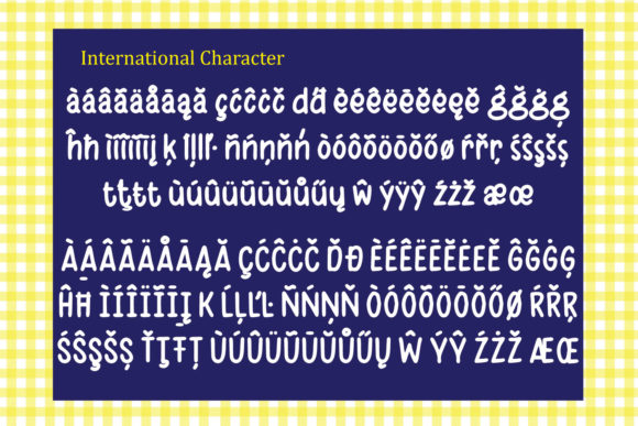 Daily Mood Font PNG with transparent background - Preview 1