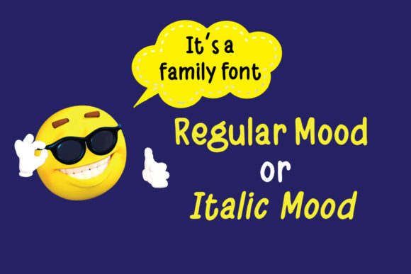 Daily Mood Font PNG with transparent background - Preview 2