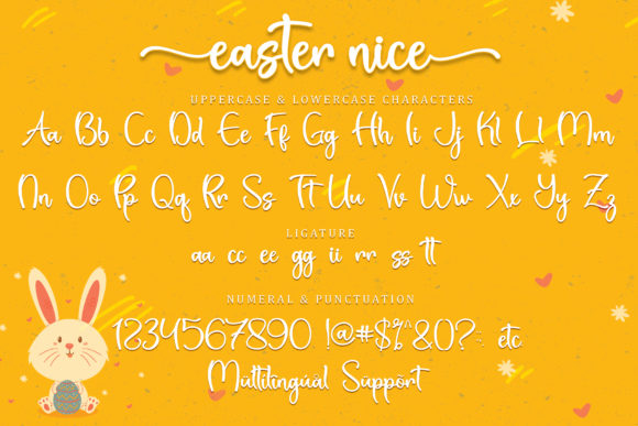 Easter Nice Font - Preview 6