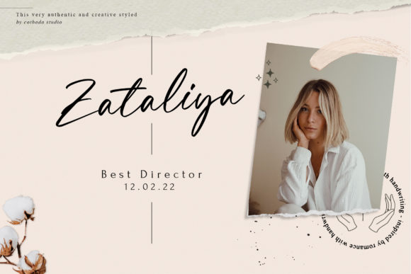 Everty Glorial Font - Preview 3