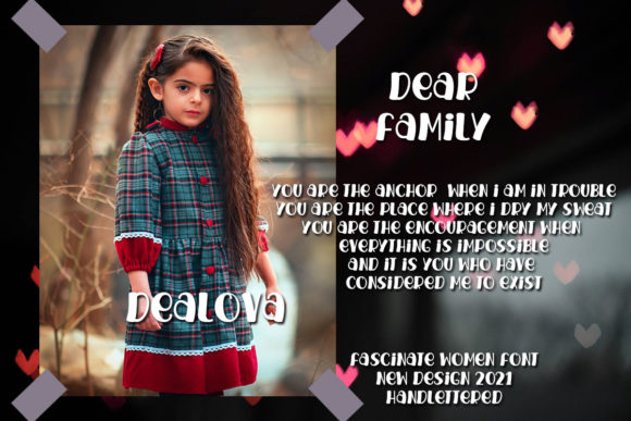 Fascinate Women Font - Preview 1