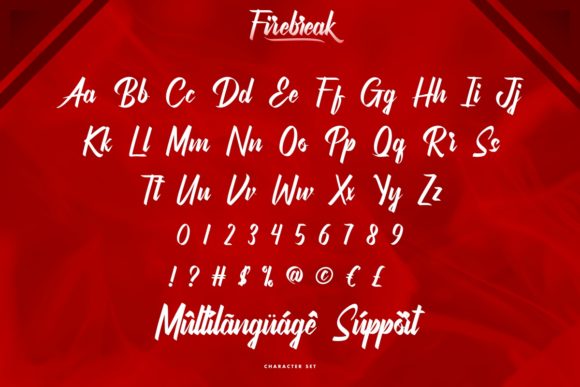 Firebreak Font - Preview 4