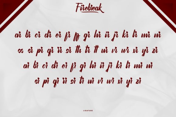Firebreak Font - Preview 6